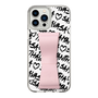 スリムプロテクションケース - STAND & RING RIBBON Sakura Pink［ Samantha Thavasa - スクリッタ - ホワイト ］