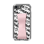 スリムプロテクションケース - STAND & RING RIBBON Sakura Pink［ Samantha Thavasa - スクリッタ - ホワイト ］