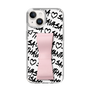 スリムプロテクションケース - STAND & RING RIBBON Sakura Pink［ Samantha Thavasa - スクリッタ - ホワイト ］