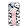 スリムプロテクションケース - STAND & RING RIBBON Sakura Pink［ Samantha Thavasa - スクリッタ - ホワイト ］