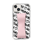 スリムプロテクションケース - STAND & RING RIBBON Sakura Pink［ Samantha Thavasa - スクリッタ - ホワイト ］