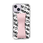 スリムプロテクションケース - STAND & RING RIBBON Sakura Pink［ Samantha Thavasa - スクリッタ - ホワイト ］