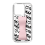 スリムプロテクションケース - STAND & RING RIBBON Sakura Pink［ Samantha Thavasa - スクリッタ - ホワイト ］