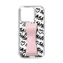 スリムプロテクションケース - STAND & RING RIBBON Sakura Pink［ Samantha Thavasa - スクリッタ - ホワイト ］