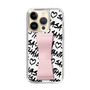 スリムプロテクションケース - STAND & RING RIBBON Sakura Pink［ Samantha Thavasa - スクリッタ - ホワイト ］
