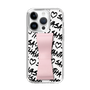 スリムプロテクションケース - STAND & RING RIBBON Sakura Pink［ Samantha Thavasa - スクリッタ - ホワイト ］