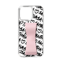 スリムプロテクションケース - STAND & RING RIBBON Sakura Pink［ Samantha Thavasa - スクリッタ - ホワイト ］