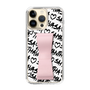 スリムプロテクションケース - STAND & RING RIBBON Sakura Pink［ Samantha Thavasa - スクリッタ - ホワイト ］