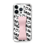 スリムプロテクションケース - STAND & RING RIBBON Sakura Pink［ Samantha Thavasa - スクリッタ - ホワイト ］