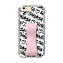 スリムプロテクションケース - STAND & RING RIBBON Sakura Pink［ Samantha Thavasa - スクリッタ - ホワイト ］