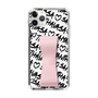 スリムプロテクションケース - STAND & RING RIBBON Sakura Pink［ Samantha Thavasa - スクリッタ - ホワイト ］