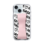 スリムプロテクションケース - STAND & RING RIBBON Sakura Pink［ Samantha Thavasa - スクリッタ - ホワイト ］