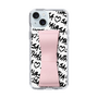 スリムプロテクションケース - STAND & RING RIBBON Sakura Pink［ Samantha Thavasa - スクリッタ - ホワイト ］