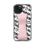 スリムプロテクションケース - STAND & RING RIBBON Sakura Pink［ Samantha Thavasa - スクリッタ - ホワイト ］