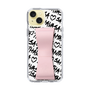 スリムプロテクションケース - STAND & RING RIBBON Sakura Pink［ Samantha Thavasa - スクリッタ - ホワイト ］