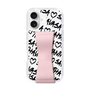 スリムプロテクションケース - STAND & RING RIBBON Sakura Pink［ Samantha Thavasa - スクリッタ - ホワイト ］