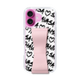 スリムプロテクションケース - STAND & RING RIBBON Sakura Pink［ Samantha Thavasa - スクリッタ - ホワイト ］