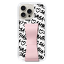 スリムプロテクションケース - STAND & RING RIBBON Sakura Pink［ Samantha Thavasa - スクリッタ - ホワイト ］