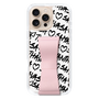 スリムプロテクションケース - STAND & RING RIBBON Sakura Pink［ Samantha Thavasa - スクリッタ - ホワイト ］