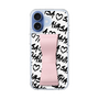 スリムプロテクションケース - STAND & RING RIBBON Sakura Pink［ Samantha Thavasa - スクリッタ - ホワイト ］