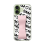 スリムプロテクションケース - STAND & RING RIBBON Sakura Pink［ Samantha Thavasa - スクリッタ - ホワイト ］