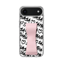 スリムプロテクションケース - STAND & RING RIBBON Sakura Pink［ Samantha Thavasa - スクリッタ - ホワイト ］