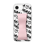スリムプロテクションケース - STAND & RING RIBBON Sakura Pink［ Samantha Thavasa - スクリッタ - ホワイト ］