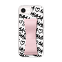 スリムプロテクションケース - STAND & RING RIBBON Sakura Pink［ Samantha Thavasa - スクリッタ - ホワイト ］