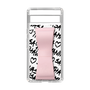 スリムプロテクションケース - STAND & RING RIBBON Sakura Pink［ Samantha Thavasa - スクリッタ - ホワイト ］