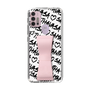 スリムプロテクションケース - STAND & RING RIBBON Sakura Pink［ Samantha Thavasa - スクリッタ - ホワイト ］