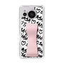 スリムプロテクションケース - STAND & RING RIBBON Sakura Pink［ Samantha Thavasa - スクリッタ - ホワイト ］