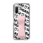 スリムプロテクションケース - STAND & RING RIBBON Sakura Pink［ Samantha Thavasa - スクリッタ - ホワイト ］