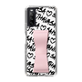 スリムプロテクションケース - STAND & RING RIBBON Sakura Pink［ Samantha Thavasa - スクリッタ - ホワイト ］