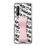 スリムプロテクションケース - STAND & RING RIBBON Sakura Pink［ Samantha Thavasa - スクリッタ - ホワイト ］
