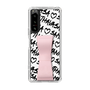 スリムプロテクションケース - STAND & RING RIBBON Sakura Pink［ Samantha Thavasa - スクリッタ - ホワイト ］