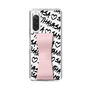 スリムプロテクションケース - STAND & RING RIBBON Sakura Pink［ Samantha Thavasa - スクリッタ - ホワイト ］