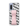 スリムプロテクションケース - STAND & RING RIBBON Sakura Pink［ Samantha Thavasa - スクリッタ - ホワイト ］