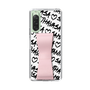 スリムプロテクションケース - STAND & RING RIBBON Sakura Pink［ Samantha Thavasa - スクリッタ - ホワイト ］
