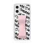 スリムプロテクションケース - STAND & RING RIBBON Sakura Pink［ Samantha Thavasa - スクリッタ - ホワイト ］