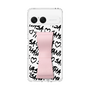 スリムプロテクションケース - STAND & RING RIBBON Sakura Pink［ Samantha Thavasa - スクリッタ - ホワイト ］