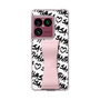 スリムプロテクションケース - STAND & RING RIBBON Sakura Pink［ Samantha Thavasa - スクリッタ - ホワイト ］