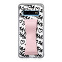スリムプロテクションケース - STAND & RING RIBBON Sakura Pink［ Samantha Thavasa - スクリッタ - ホワイト ］