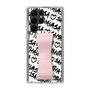 スリムプロテクションケース - STAND & RING RIBBON Sakura Pink［ Samantha Thavasa - スクリッタ - ホワイト ］