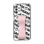 スリムプロテクションケース - STAND & RING RIBBON Sakura Pink［ Samantha Thavasa - スクリッタ - ホワイト ］