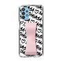 スリムプロテクションケース - STAND & RING RIBBON Sakura Pink［ Samantha Thavasa - スクリッタ - ホワイト ］