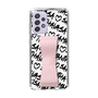 スリムプロテクションケース - STAND & RING RIBBON Sakura Pink［ Samantha Thavasa - スクリッタ - ホワイト ］