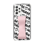 スリムプロテクションケース - STAND & RING RIBBON Sakura Pink［ Samantha Thavasa - スクリッタ - ホワイト ］