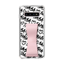 スリムプロテクションケース - STAND & RING RIBBON Sakura Pink［ Samantha Thavasa - スクリッタ - ホワイト ］