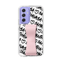 スリムプロテクションケース - STAND & RING RIBBON Sakura Pink［ Samantha Thavasa - スクリッタ - ホワイト ］