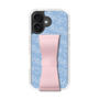スリムプロテクションケース - STAND & RING RIBBON Sakura Pink［ Samantha Thavasa - スクリッタ - ブルー ］